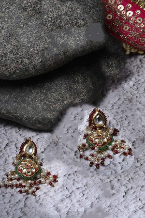 Multi-Color Alloy Earring