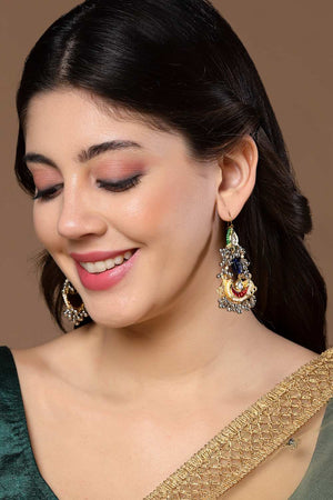 Multi-Color Alloy Earring