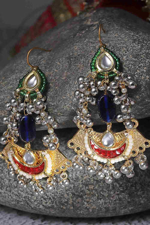 Multi-Color Alloy Earring