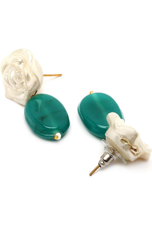 Multi-Color Alloy Earring