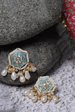 Multi-Color Alloy Earring