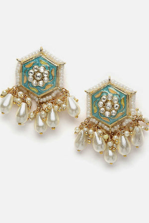 Multi-Color Alloy Earring