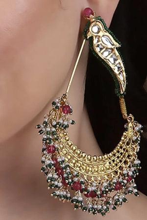 Multi-Color Alloy Earring