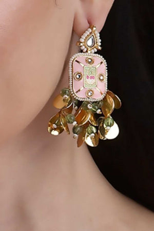 Multi-Color Alloy Earring
