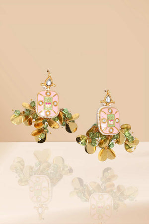 Multi-Color Alloy Earring