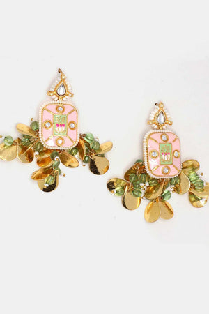 Multi-Color Alloy Earring