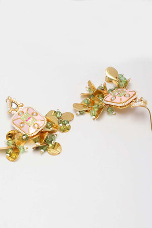 Multi-Color Alloy Earring