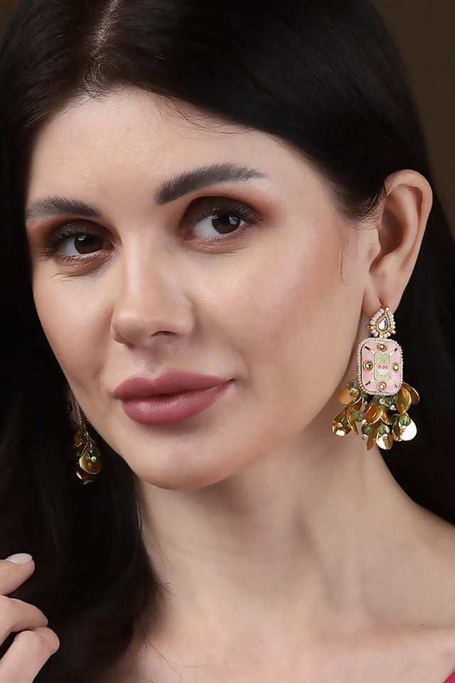 Multi-Color Alloy Earring