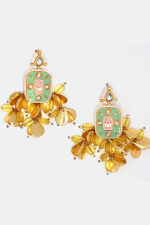 Multi-Color Alloy Earring