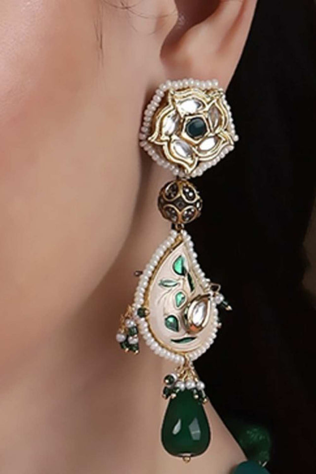 Multi-Color Alloy Earring