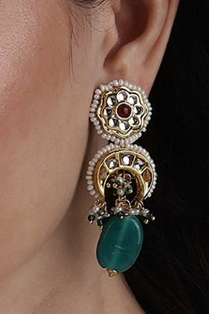 Multi-Color Alloy Earring