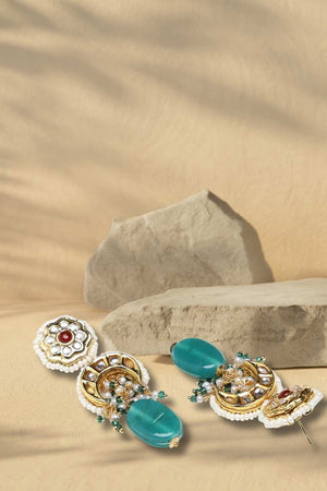 Multi-Color Alloy Earring