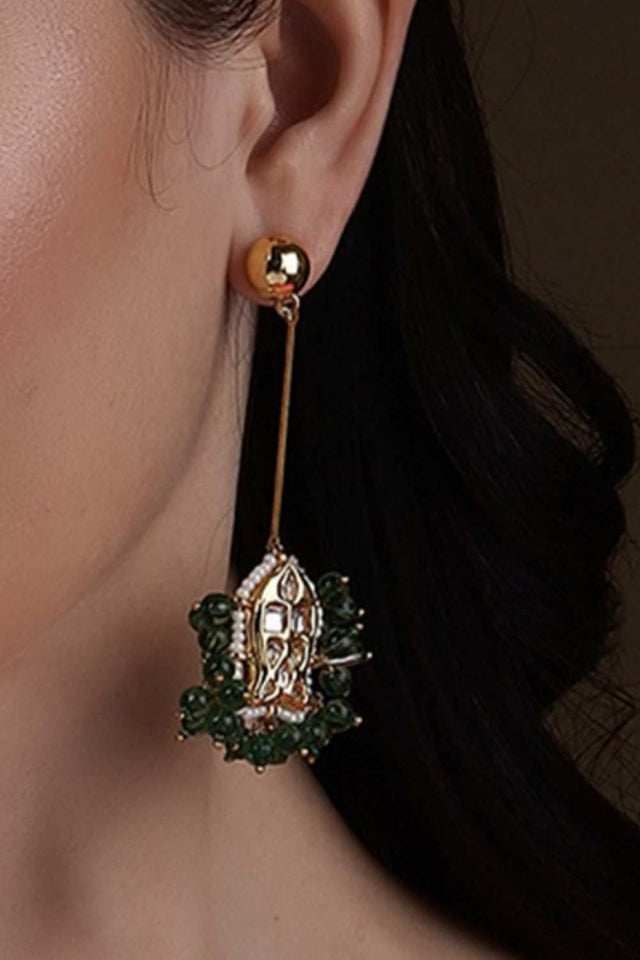 Multi-Color Alloy Earring