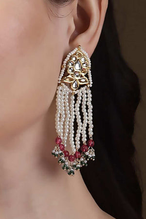 Multi-Color Alloy Earring