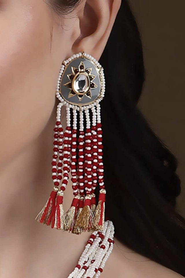 Multi-Color Alloy Earring