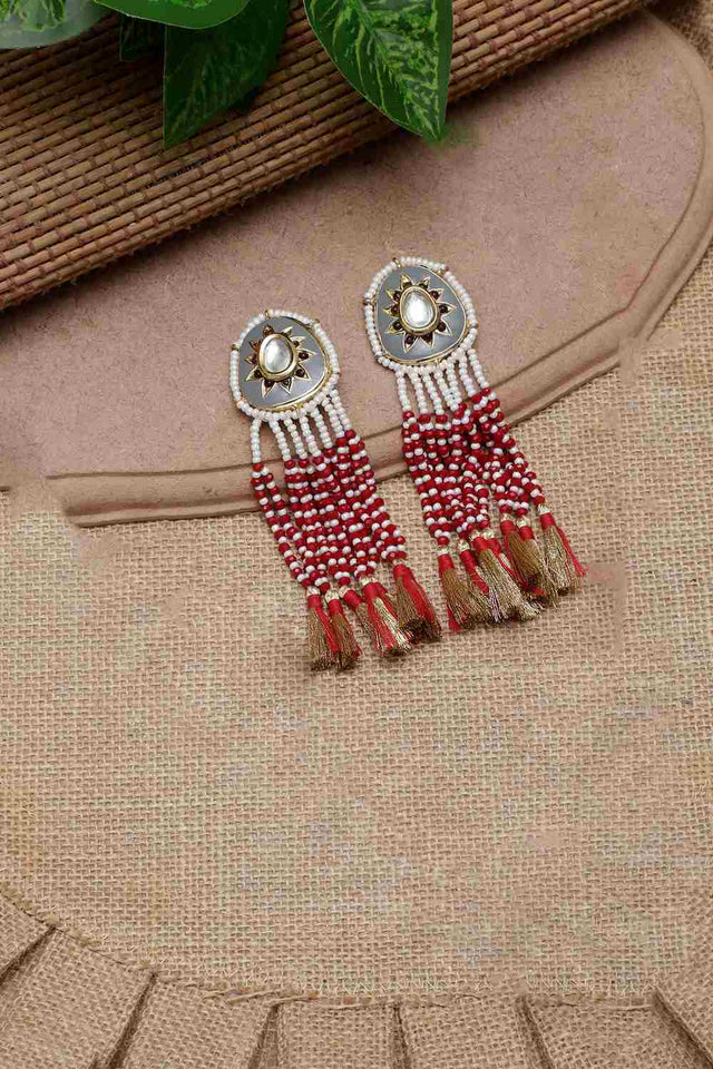 Multi-Color Alloy Earring