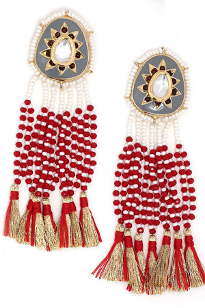 Multi-Color Alloy Earring