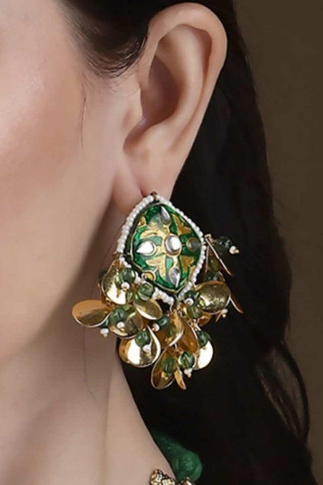 Multi-Color Alloy Earring