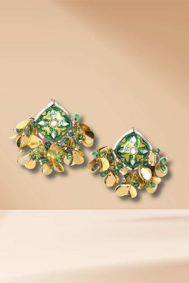 Multi-Color Alloy Earring