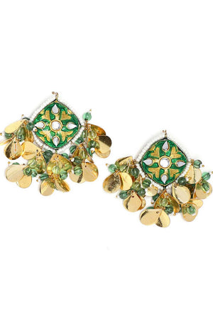 Multi-Color Alloy Earring
