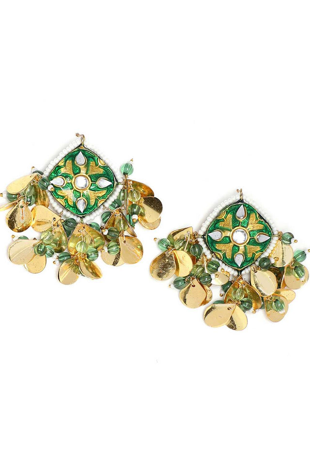 Multi-Color Alloy Earring