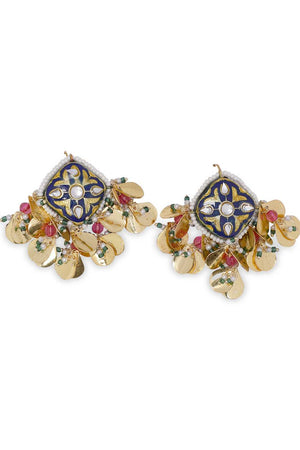 Multi-Color Alloy Earring