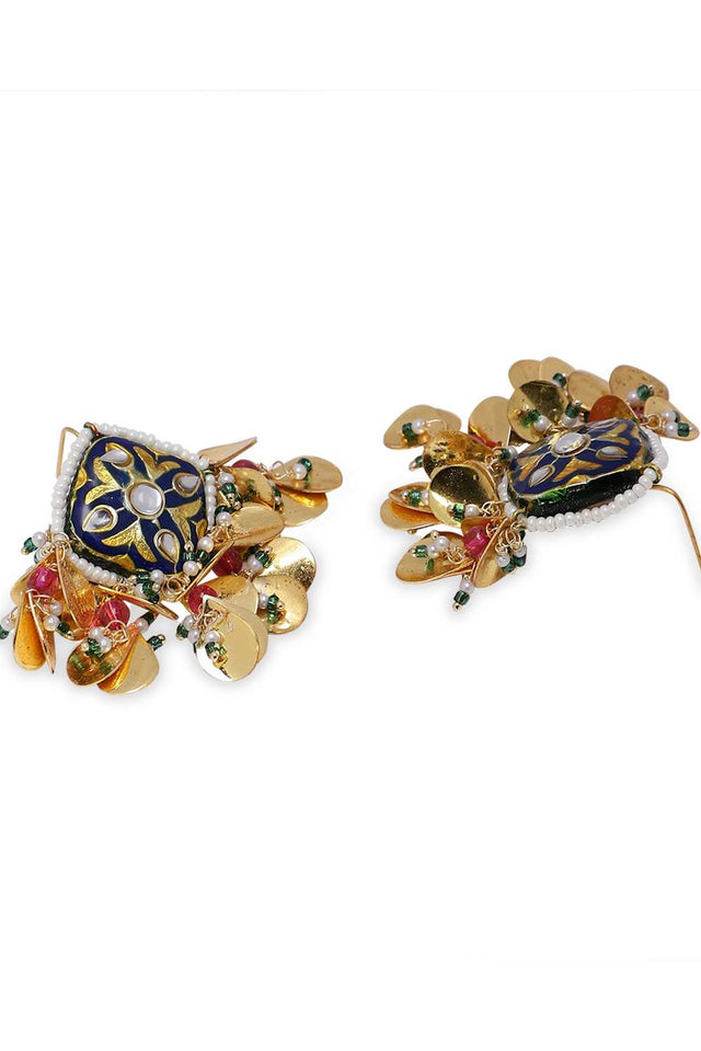 Multi-Color Alloy Earring
