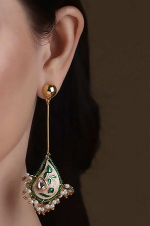 Multi-Color Alloy Earring