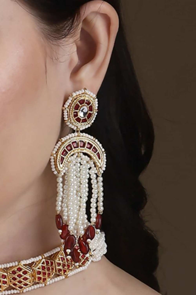 Multi-Color Alloy Earring