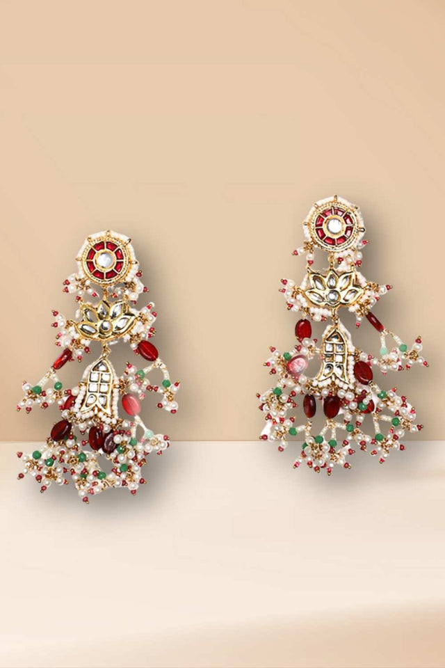 Multi-Color Alloy Earring