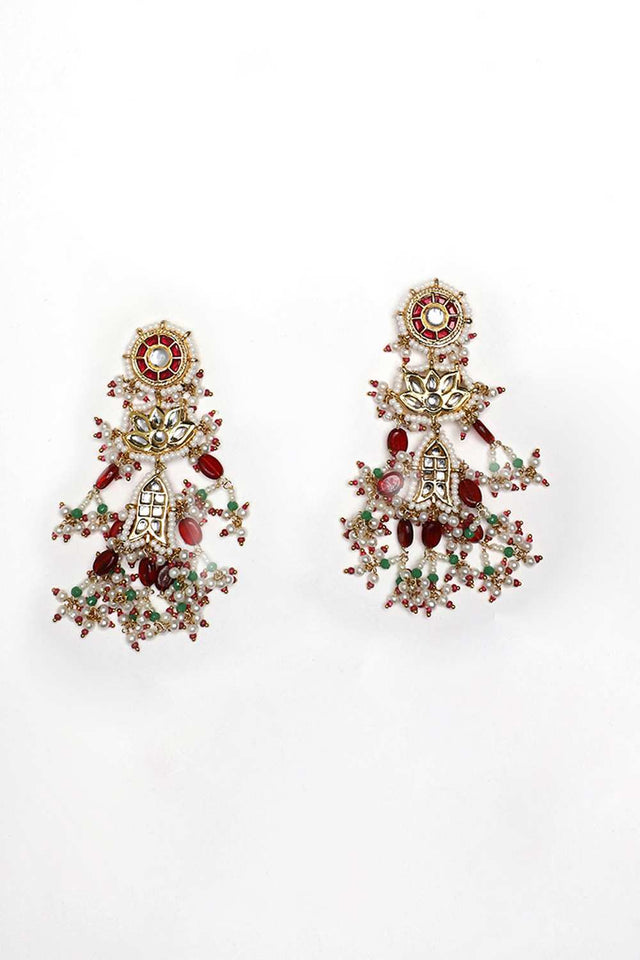 Multi-Color Alloy Earring