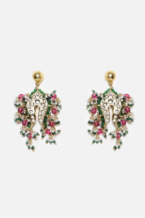 Multi-Color Alloy Earring