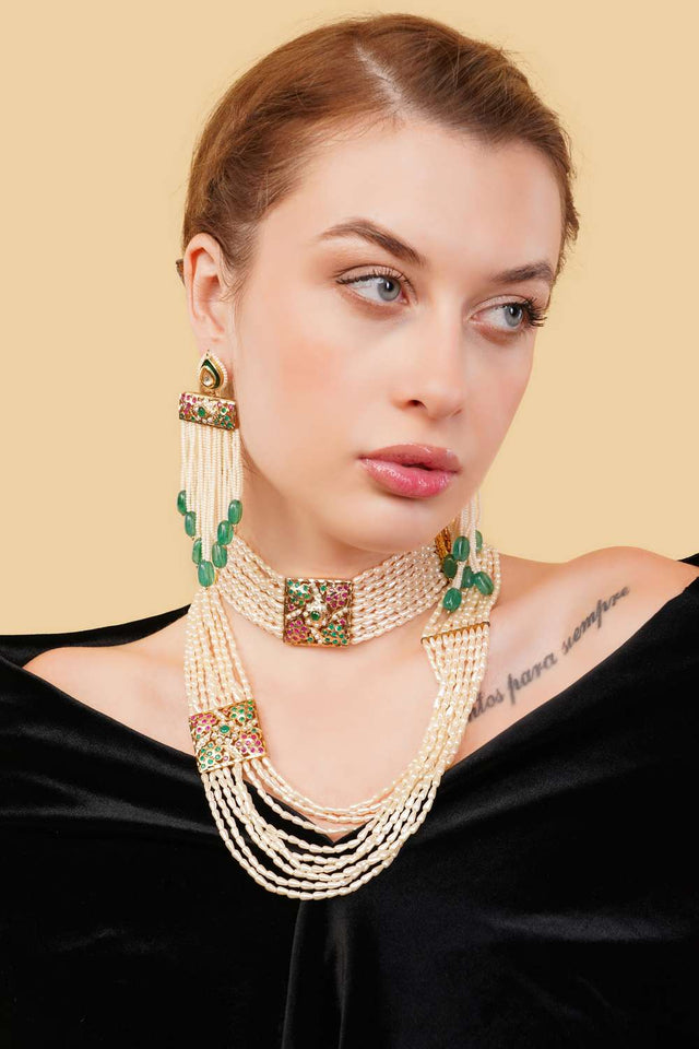 Multi-Color Alloy Drop Earrings