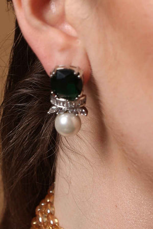 Multi-Color Alloy Drop Earring