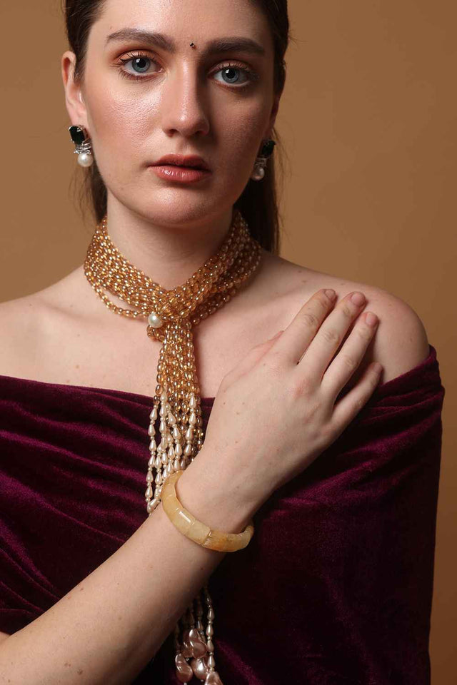 Multi-Color Alloy Drop Earring