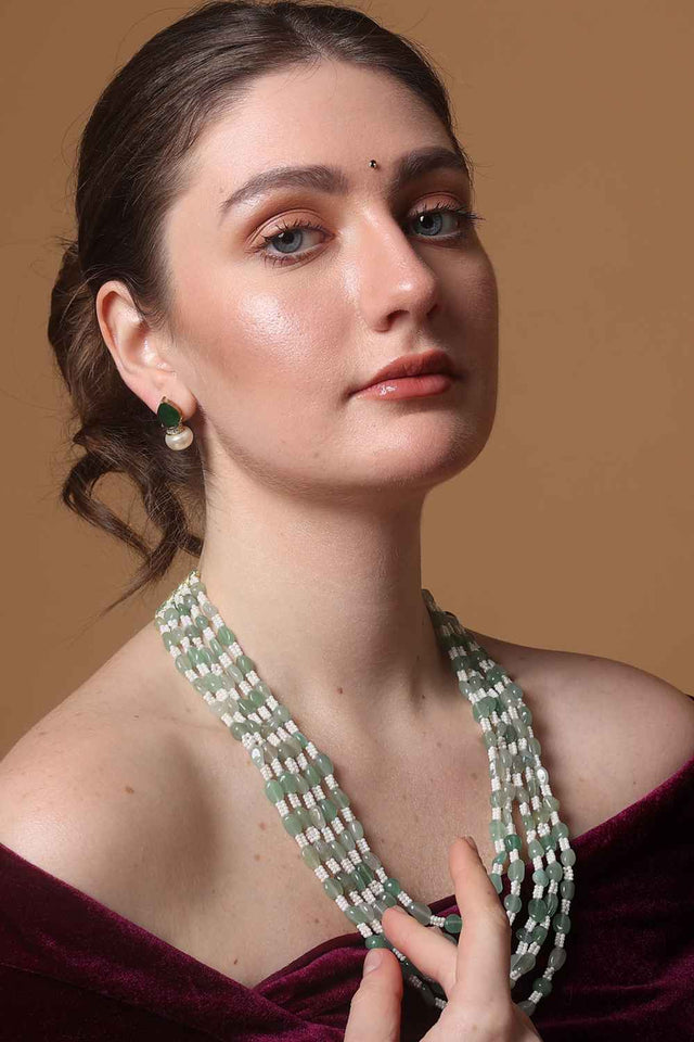 Multi-Color Alloy Drop Earring