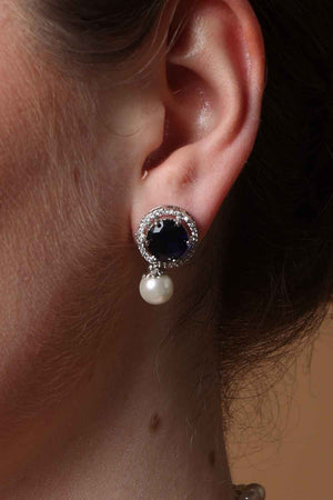 Multi-Color Alloy Drop Earring