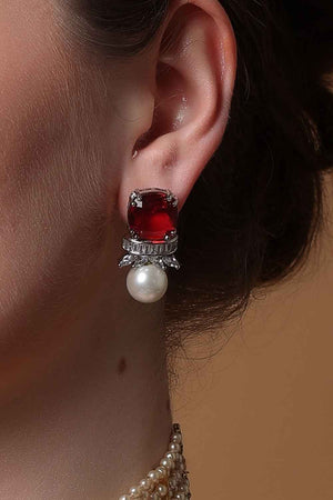 Multi-Color Alloy Drop Earring