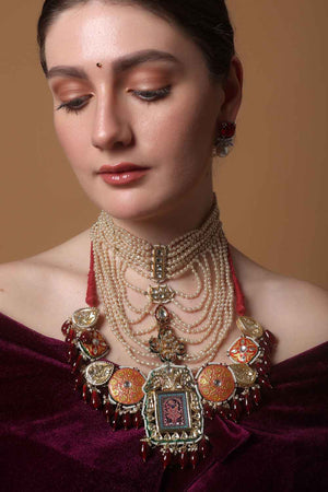 Multi-Color Alloy Drop Earring