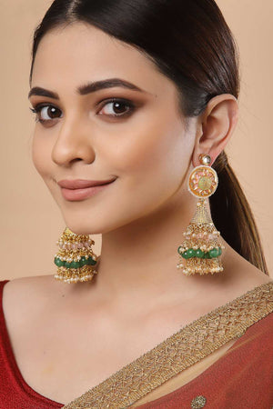 Multi-Color Alloy Earring