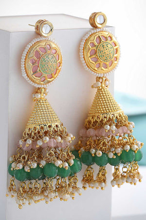 Multi-Color Alloy Earring