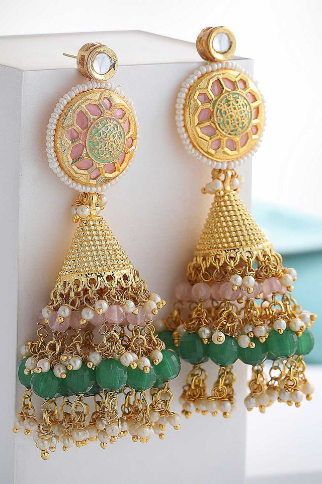 Multi-Color Alloy Earring