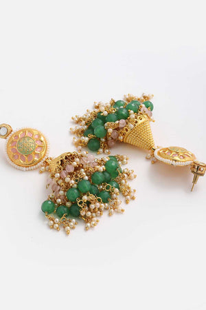 Multi-Color Alloy Earring