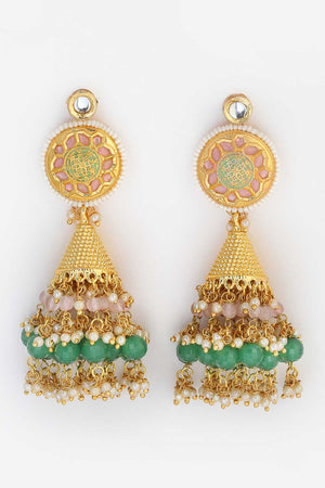 Multi-Color Alloy Earring