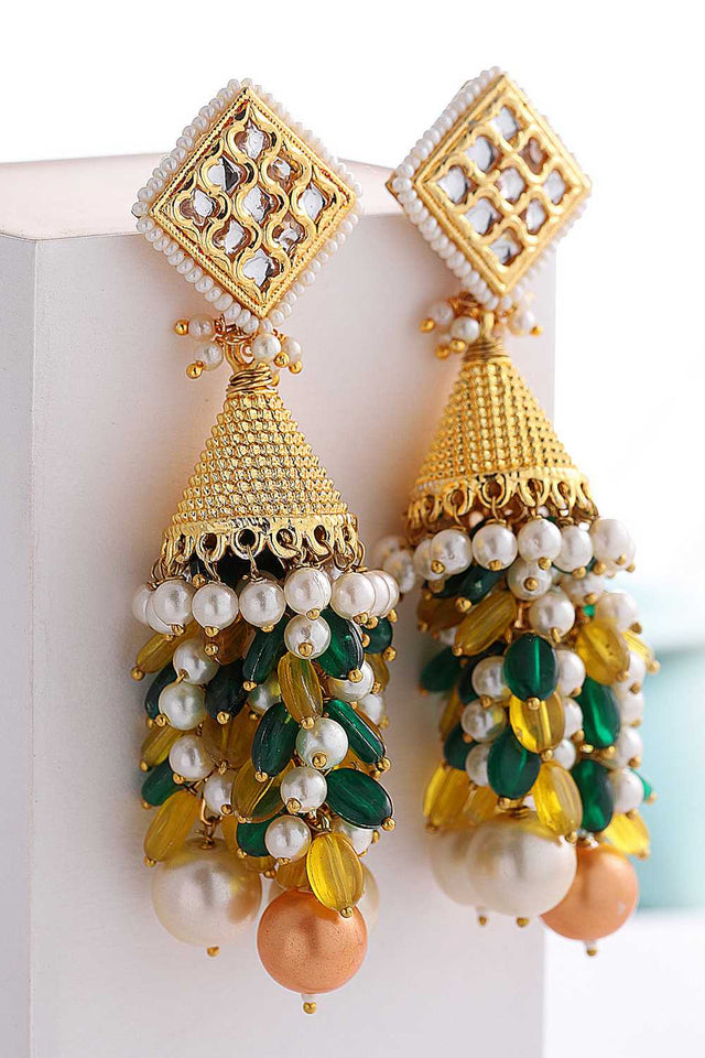 Multi-Color Alloy Earring