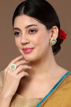 Multi-Color Alloy Earring