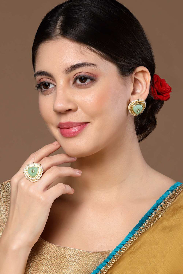 Multi-Color Alloy Earring