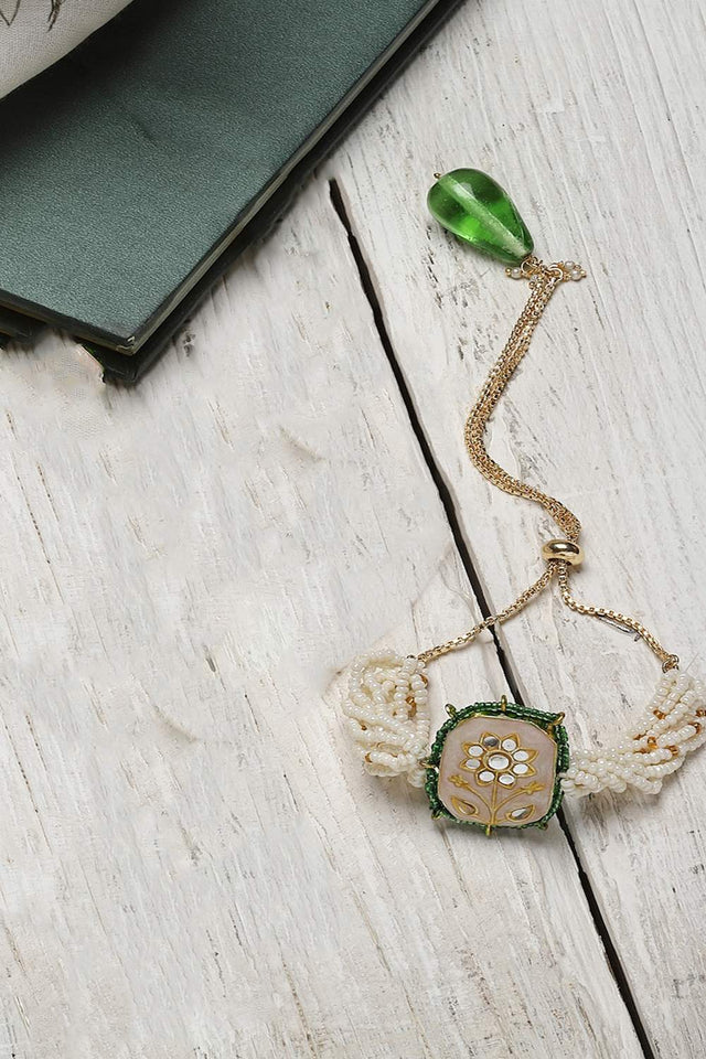 Multi-Color Beaded Alloy Bracelets