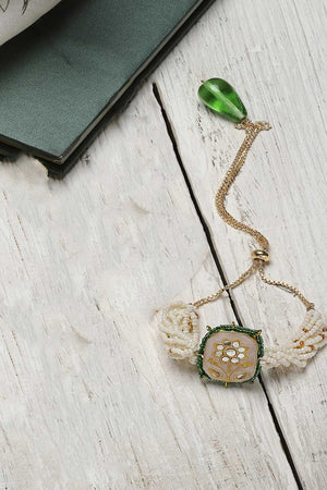 Multi-Color Alloy Bracelet