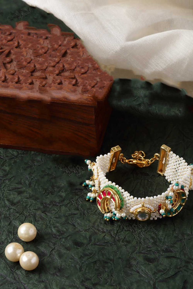 Multi-Color Alloy Bracelet